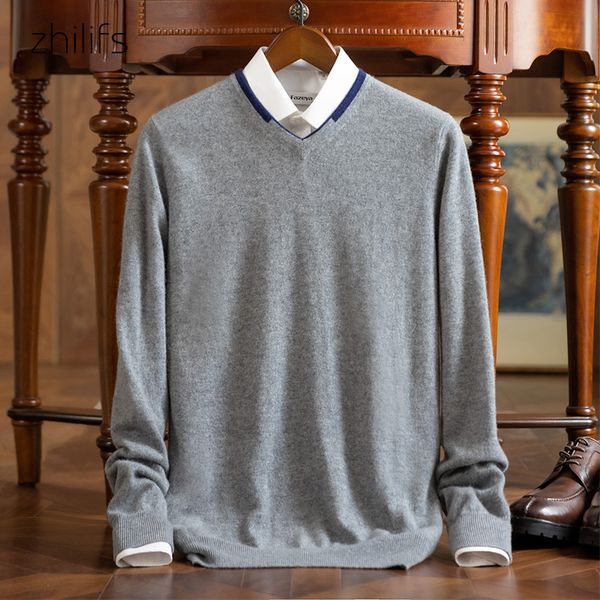 men's sweaters vneck cashmere sweater autumn winter warm jumper clothes homme man hombres large size pullover 230303, White;black
men's sweaters vneck cashmere sweater autumn winter warm jumper clothes homme man hombres large size pullover 230303, White;black