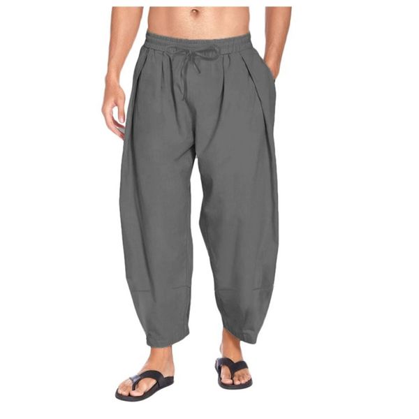 men's pants harem streetwear cloose joggers s cotton causal trousers beach 230303, Black
men's pants harem streetwear cloose joggers s cotton causal trousers beach 230303, Black