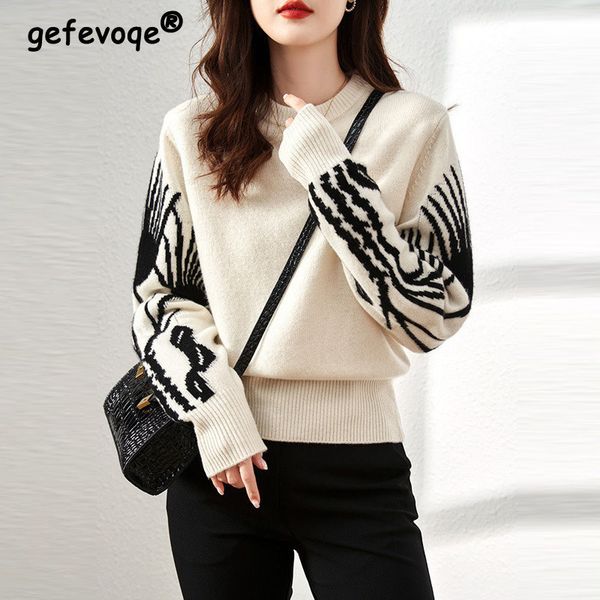 women's sweaters autumn winter o neck pullover elegant office ladies basic fashion simple loose soft jacquard knitted sweater women ju, White;black
women's sweaters autumn winter o neck pullover elegant office ladies basic fashion simple loose soft jacquard knitted sweater women ju, White;black