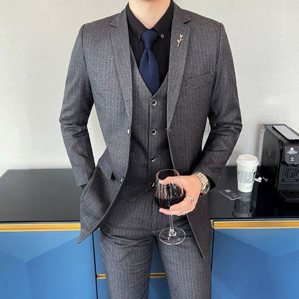 men's suits blazers 3 pcs suits sets coat vest pants / fashion men's casual boutique business slim striped formal long style blaze, White;black
men's suits blazers 3 pcs suits sets coat vest pants / fashion men's casual boutique business slim striped formal long style blaze, White;black