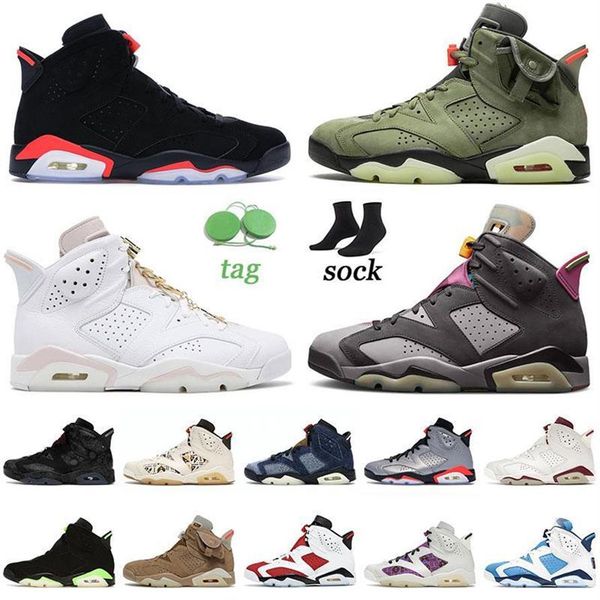 2021 new 6s mens shoes unc carmine angry bull sport blue infrared marron men trainers sneaker 6 sports shoe size 8-13 on 176x, Black
2021 new 6s mens shoes unc carmine angry bull sport blue infrared marron men trainers sneaker 6 sports shoe size 8-13 on 176x, Black