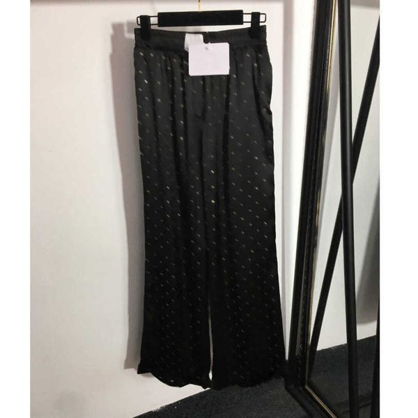 23ss brand designer women casual pants letters stick drill elasticated high-waisted wide-leg trousers casual high waist trousers women cloth, Black;white
23ss brand designer women casual pants letters stick drill elasticated high-waisted wide-leg trousers casual high waist trousers women cloth, Black;white