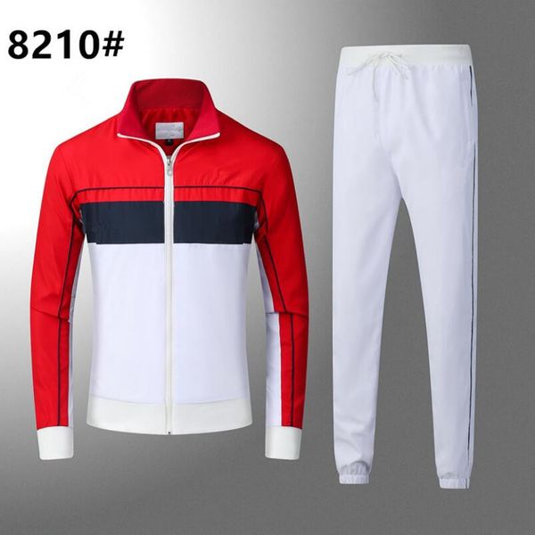 2022 men's tracksuits crocodile embroidered polo jacket pants jogging suit, Gray
2022 men's tracksuits crocodile embroidered polo jacket pants jogging suit, Gray