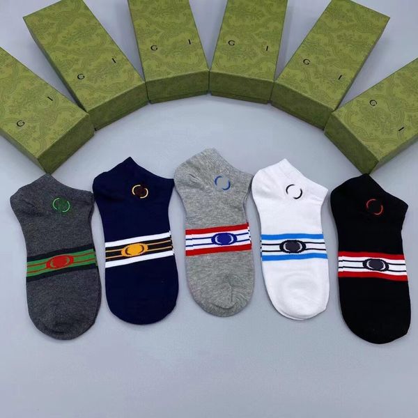 2023 designer mens women's socks five luxe sports winter mesh letter printed cotton man femme with box for gift, Black
2023 designer mens women's socks five luxe sports winter mesh letter printed cotton man femme with box for gift, Black
