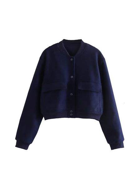 womens jackets bsk za trf women fashion pocket decorate woolen flying jacket coat vintage long sleeve female outerwear chic overshirt 230302, Black;brown
womens jackets bsk za trf women fashion pocket decorate woolen flying jacket coat vintage long sleeve female outerwear chic overshirt 230302, Black;brown