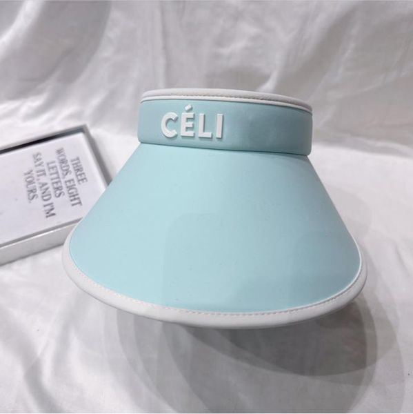 women's summer sunscreen designer ball cap holiday travel candy color letter printing visors, Blue;gray
women's summer sunscreen designer ball cap holiday travel candy color letter printing visors, Blue;gray