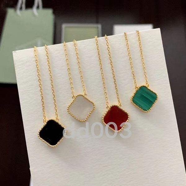 luxury four leaf clover necklace mother of pearl pendant designer necklace jewelry plated silver gold chain stainless steel wedding christma
luxury four leaf clover necklace mother of pearl pendant designer necklace jewelry plated silver gold chain stainless steel wedding christma