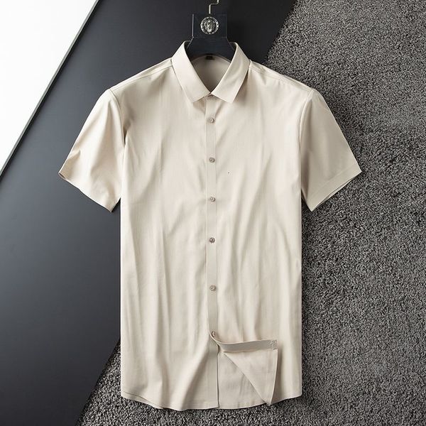 men's polos summer shirts short sleeve viscose fabric antiwrinkle ironslim fit men solid color 230303, White;black
men's polos summer shirts short sleeve viscose fabric antiwrinkle ironslim fit men solid color 230303, White;black