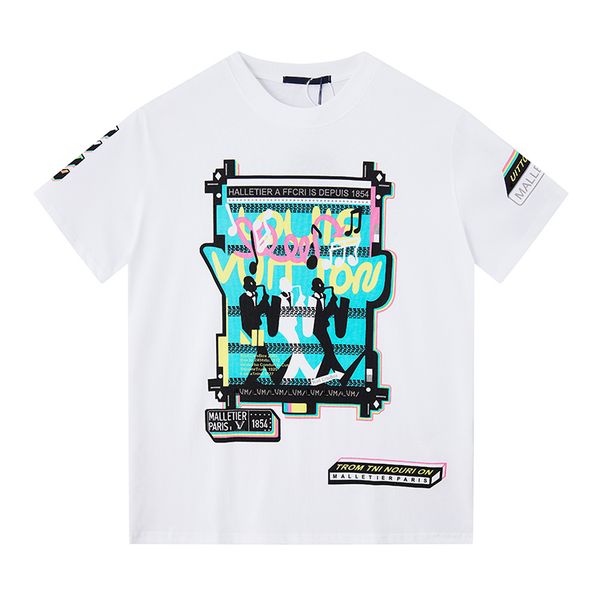 2023 new men's t-shirts womens designer t shirts printed fashion man t-shirt cotton casual tees short sleeve luxury hip hop streetwear, White;black
2023 new men's t-shirts womens designer t shirts printed fashion man t-shirt cotton casual tees short sleeve luxury hip hop streetwear, White;black