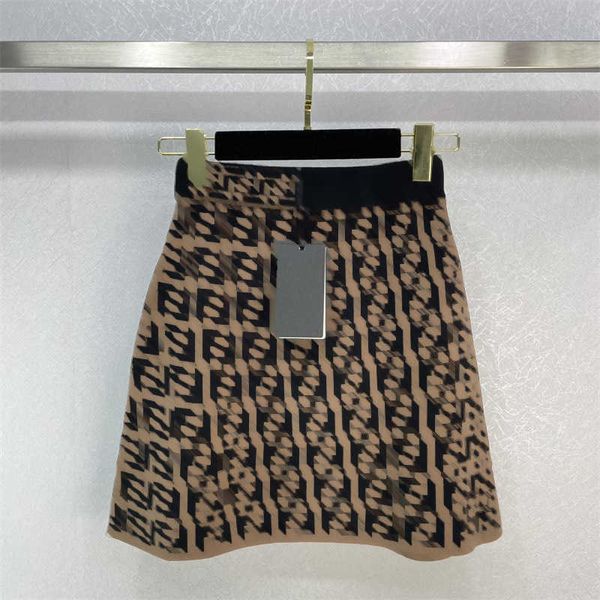 brand skirts double f letter jacquard stitching letter webbing design fashion skirt elastic high waist knitted hip skirts womens wear, Black
brand skirts double f letter jacquard stitching letter webbing design fashion skirt elastic high waist knitted hip skirts womens wear, Black