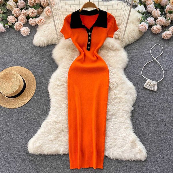 casual dresses chic elegant turn down collar short sleeve midi bodycon dress women fashion knitted wrap vestido elastic slim pencil dress z0, Black;gray
casual dresses chic elegant turn down collar short sleeve midi bodycon dress women fashion knitted wrap vestido elastic slim pencil dress z0, Black;gray