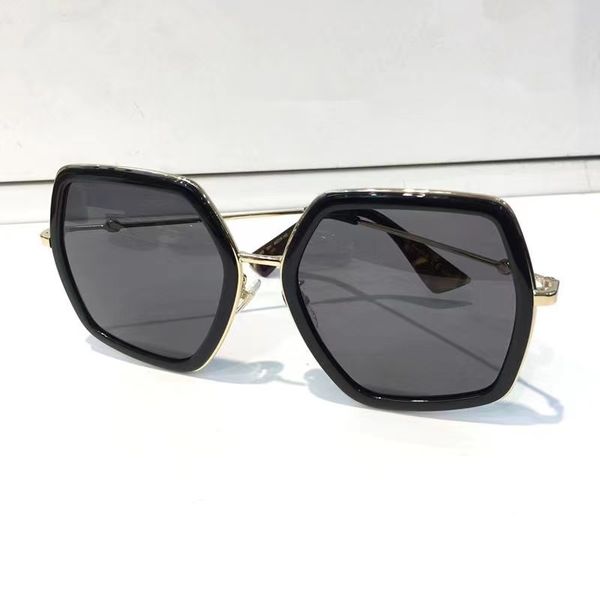 popular women 0106 sunglasses square big frame summer generous style mixed color frame 0106s sunglasses uv protection lens, Black
popular women 0106 sunglasses square big frame summer generous style mixed color frame 0106s sunglasses uv protection lens, Black