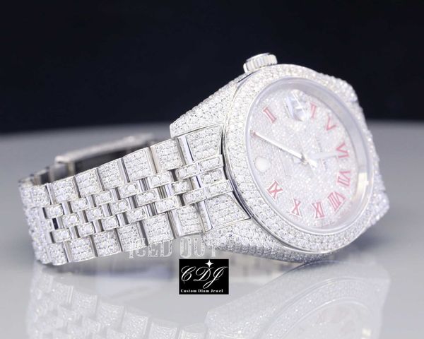 luxury iced out moissanite diamond men's watch stainls steel quartz watch hip hop watch for men womenwp0qhu, Slivery;brown
luxury iced out moissanite diamond men's watch stainls steel quartz watch hip hop watch for men womenwp0qhu, Slivery;brown