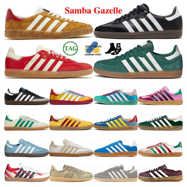 2023 retro samba vegan gazelle casual shoes men women mexico vegan black white grey mens blue beige pink og classic designer sambas trainers
2023 retro samba vegan gazelle casual shoes men women mexico vegan black white grey mens blue beige pink og classic designer sambas trainers
