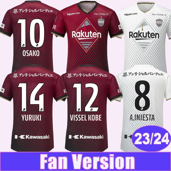 2324 osako ryuho mens samper soccer jerseys a. iniesta samper yuruki gotoku home red away football shirt short sleeve uniforms, Black;yellow
2324 osako ryuho mens samper soccer jerseys a. iniesta samper yuruki gotoku home red away football shirt short sleeve uniforms, Black;yellow
