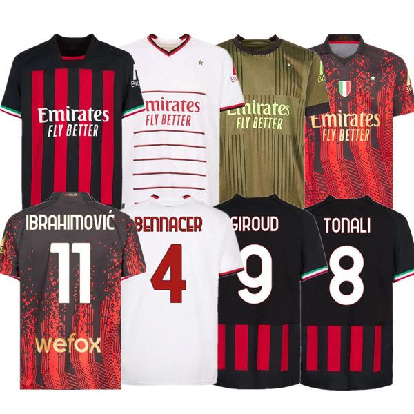 ibrahimovic soccer jerseys 22 23 ac milans football shirt giroud de ketelaere r. leao tonali theo koche football shirt special fourth 4th, Black;yellow
ibrahimovic soccer jerseys 22 23 ac milans football shirt giroud de ketelaere r. leao tonali theo koche football shirt special fourth 4th, Black;yellow