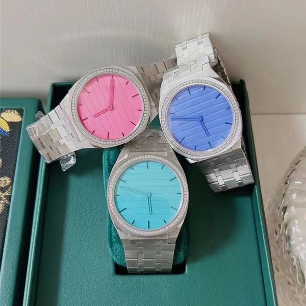 womens watch designer luxury fashion watch quartz movement size 38mm luxury watch diamond pink watch waterproof stainless steel material g, Slivery;golden
womens watch designer luxury fashion watch quartz movement size 38mm luxury watch diamond pink watch waterproof stainless steel material g, Slivery;golden