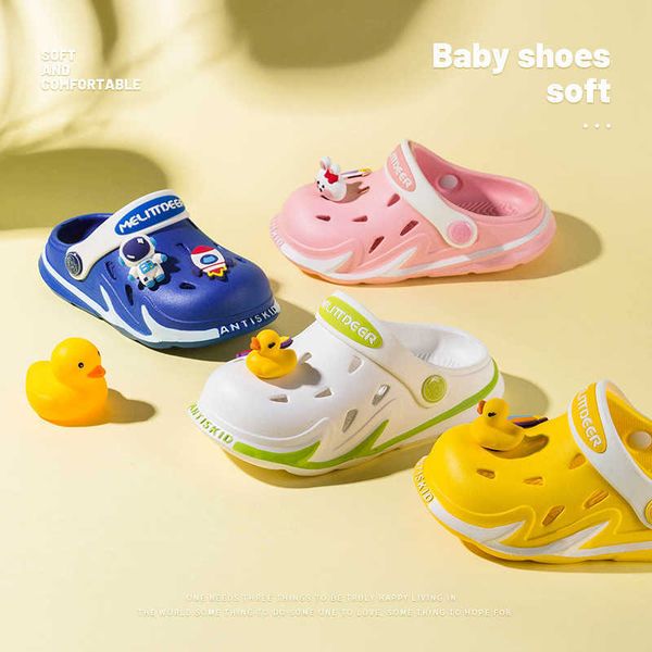 slipper children hollow shoes 2022 summer new non-slip for boys fashion with cartoon animals cute girls slippers kids soft flat outdoor t230, Black;grey
slipper children hollow shoes 2022 summer new non-slip for boys fashion with cartoon animals cute girls slippers kids soft flat outdoor t230, Black;grey