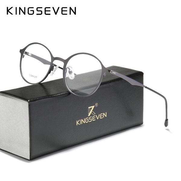 sunglasses frames kingseven original optical glasses full frame men ultralight retro round myopia prescription eyeglasses women eyewear 2303, Silver
sunglasses frames kingseven original optical glasses full frame men ultralight retro round myopia prescription eyeglasses women eyewear 2303, Silver