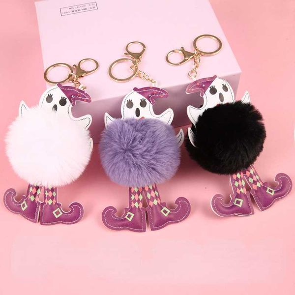 key rings 2021 new halloween ghost clown fur ball keychain pu plush toy doll accessories key ring students backpack pendant halloween gift r, Slivery;golden
key rings 2021 new halloween ghost clown fur ball keychain pu plush toy doll accessories key ring students backpack pendant halloween gift r, Slivery;golden