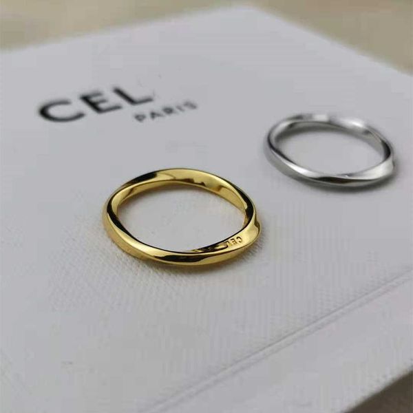 saijia ring plain thin pair minimalist ins minority design fashionable tail irregular twist, Golden
saijia ring plain thin pair minimalist ins minority design fashionable tail irregular twist, Golden