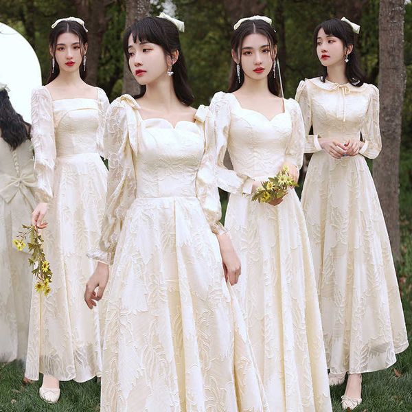 women's clothing runway dresses champagne bridmaid dresses 2023 premium wedding sisters small dresses women winter long sleeve, Black;gray
women's clothing runway dresses champagne bridmaid dresses 2023 premium wedding sisters small dresses women winter long sleeve, Black;gray