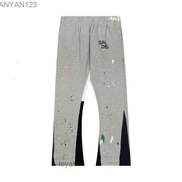 men's pants shangjiu autumn and winter new high street trend galleryes depts h splash print men women's casual, Black
men's pants shangjiu autumn and winter new high street trend galleryes depts h splash print men women's casual, Black