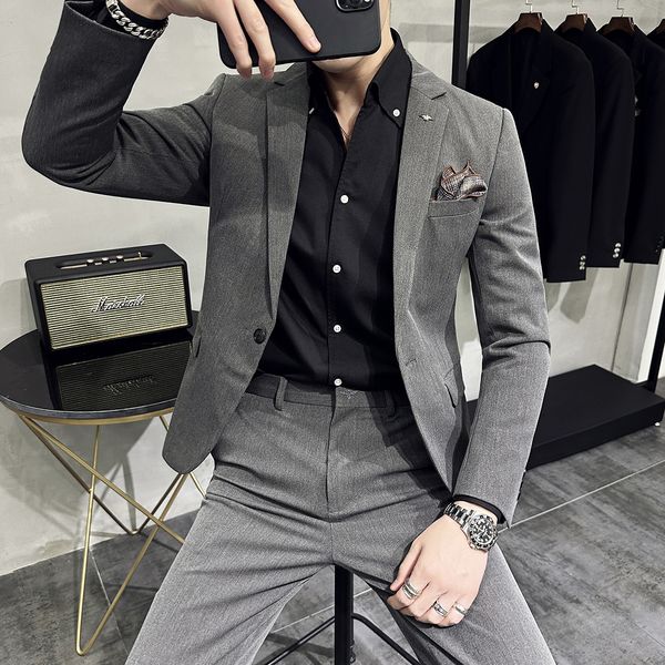 men's suits blazers plus size 7xl 6xl british mens business office formal slim fit suit spring luxury casual wedding social suit dress, White;black
men's suits blazers plus size 7xl 6xl british mens business office formal slim fit suit spring luxury casual wedding social suit dress, White;black