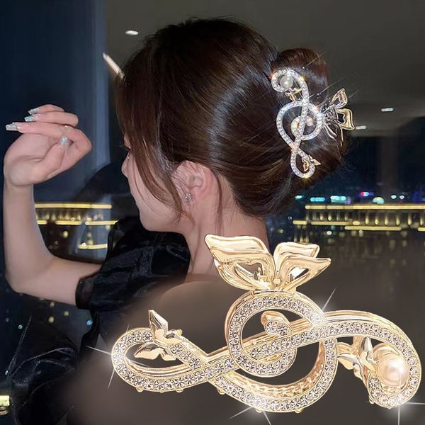 hair clips barrettes women elegant classical music clef shape hair clips luxury glitter pearls decor hairpins shark clip party headdress 230, Golden;silver
hair clips barrettes women elegant classical music clef shape hair clips luxury glitter pearls decor hairpins shark clip party headdress 230, Golden;silver
