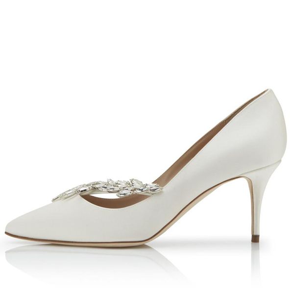 fashion women sandals pumps nadira 70 white satin jewel buckle embellished italy popular pointed toe shallow mouth design evening dress sand, Black
fashion women sandals pumps nadira 70 white satin jewel buckle embellished italy popular pointed toe shallow mouth design evening dress sand, Black