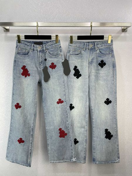 luxury jeans women fashion brand classic logo print casual joker denim trousers custom button straight version loose pants jeans for women d, Blue
luxury jeans women fashion brand classic logo print casual joker denim trousers custom button straight version loose pants jeans for women d, Blue