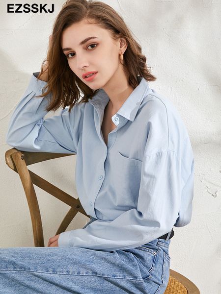 womens blouses shirts ezsskj chic casual loose cotton blouse shirt women solid color oversize long women 230303, White
womens blouses shirts ezsskj chic casual loose cotton blouse shirt women solid color oversize long women 230303, White