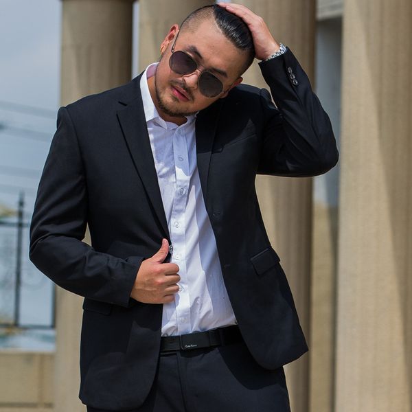 men's suits blazers mens black colour obese 9xl suit set blazer very big dress suit wedding forman plus size xl-6xl 7xl8xl 9xl 230303, White;black
men's suits blazers mens black colour obese 9xl suit set blazer very big dress suit wedding forman plus size xl-6xl 7xl8xl 9xl 230303, White;black