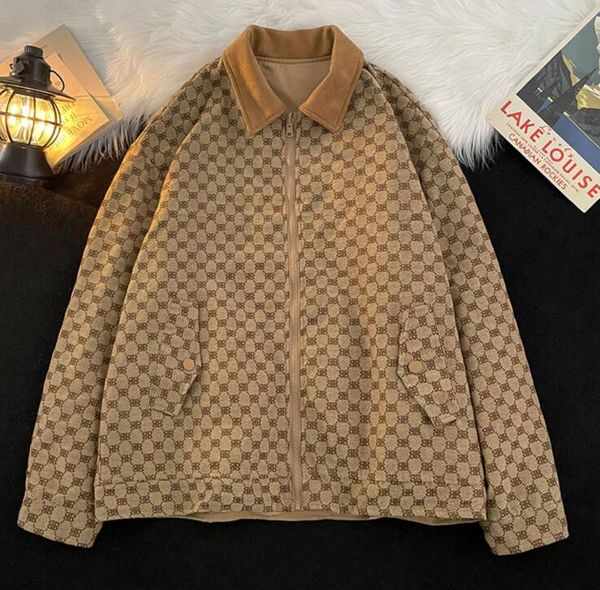 fashion vintage jeans jacket loose zip up reversible men designer jacket spring denim mens coats, Black;brown
fashion vintage jeans jacket loose zip up reversible men designer jacket spring denim mens coats, Black;brown