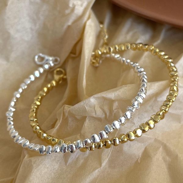 authentic 925 sterling silver bead ball chain bracelet new simple handmade beaded bracelets wedding party gifts, Black
authentic 925 sterling silver bead ball chain bracelet new simple handmade beaded bracelets wedding party gifts, Black