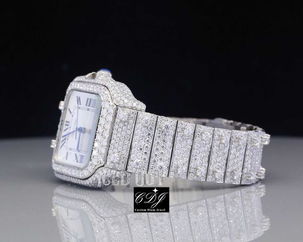 2023 cdj jewelry hip hop moissanite diamond luxury dial watch bling iced out men's quartz watch for men and womenw4yj, Slivery;brown
2023 cdj jewelry hip hop moissanite diamond luxury dial watch bling iced out men's quartz watch for men and womenw4yj, Slivery;brown