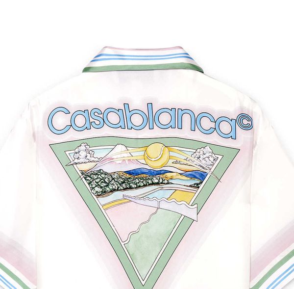 casablanca designer shirt men and women tennis club couple casual hawaiian short sleeve shirt, White;black
casablanca designer shirt men and women tennis club couple casual hawaiian short sleeve shirt, White;black