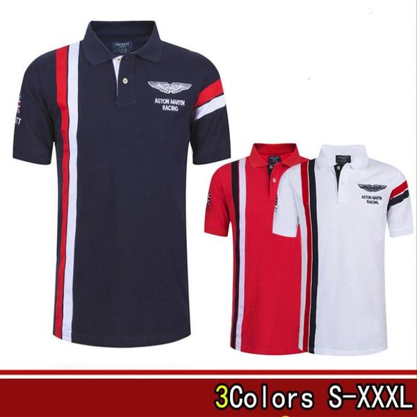 2019 men polos turndown collar t shirts aston martin luxury short sleeved cotton polo shirt293a, White;black
2019 men polos turndown collar t shirts aston martin luxury short sleeved cotton polo shirt293a, White;black
