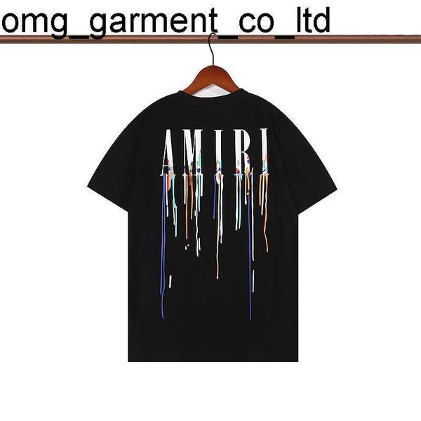 new designer men's fashion brand summer flowing color letter amirs printed short sleeve cotton t-shirt men's women's versatil, White;black
new designer men's fashion brand summer flowing color letter amirs printed short sleeve cotton t-shirt men's women's versatil, White;black