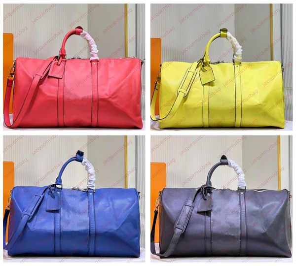 designer travel bag keepalls 50 duffel luggage bags bandouliere women men genuine leather taigarama shoulder crossbody handbag messenger poc
designer travel bag keepalls 50 duffel luggage bags bandouliere women men genuine leather taigarama shoulder crossbody handbag messenger poc