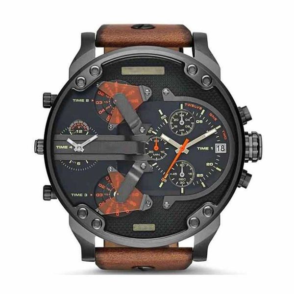 luxury watch mens dz stainless steel large dial 50mm casual watches dz7332 montres homme266y, Slivery;brown
luxury watch mens dz stainless steel large dial 50mm casual watches dz7332 montres homme266y, Slivery;brown