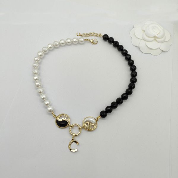 2023 luxury quality charm brooch pendat necklace with black and white design have box stamp ps3877, Silver
2023 luxury quality charm brooch pendat necklace with black and white design have box stamp ps3877, Silver