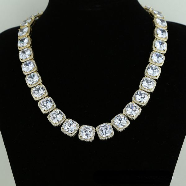 trendy 14k gold lab diamond necklace party wedding chocker necklace for women men hiphop jewelry gift, Silver
trendy 14k gold lab diamond necklace party wedding chocker necklace for women men hiphop jewelry gift, Silver