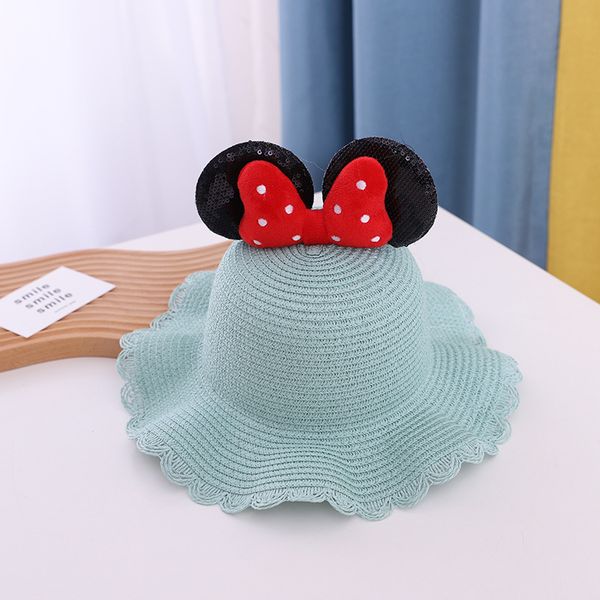 m578 summer children's princess straw hats sunscreen kids baby girls beach bucket caps beach cartoon decorated hats, Yellow
m578 summer children's princess straw hats sunscreen kids baby girls beach bucket caps beach cartoon decorated hats, Yellow