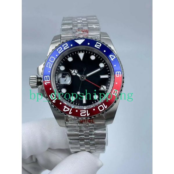 fashion mens watch gmt left-handed 40mm stainless steel ceramic bezel 126710 automatic movement mechanical sapphire glass luminous wristwatc, Slivery;brown
fashion mens watch gmt left-handed 40mm stainless steel ceramic bezel 126710 automatic movement mechanical sapphire glass luminous wristwatc, Slivery;brown