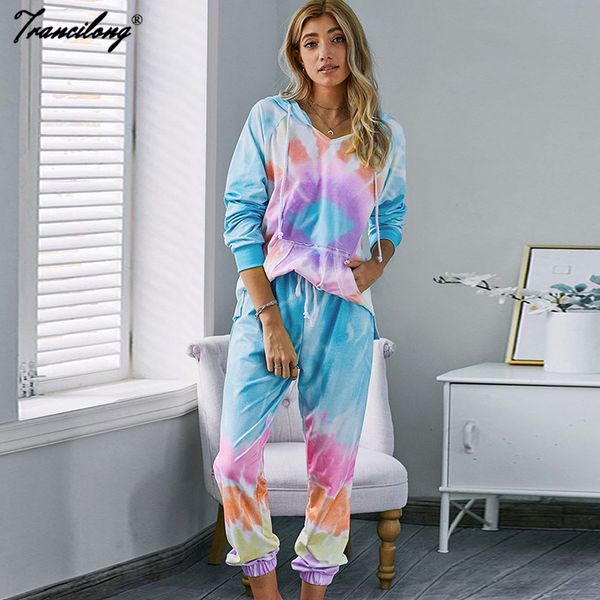 womens two piece pants conjunto mujer tie dye pieces set lounge wear women hoodies tracksuits suit autumn sweatpants fashion clothing 230302, White
womens two piece pants conjunto mujer tie dye pieces set lounge wear women hoodies tracksuits suit autumn sweatpants fashion clothing 230302, White