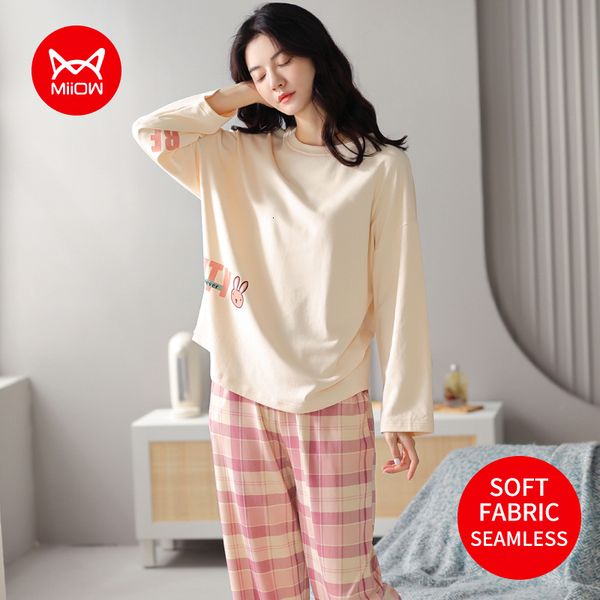 women's sleepwear miiow women's pajamas sets long sleeves pants 2 piece sleepwear loose comfortable cute cartoon loungewear winter, Black;red
women's sleepwear miiow women's pajamas sets long sleeves pants 2 piece sleepwear loose comfortable cute cartoon loungewear winter, Black;red