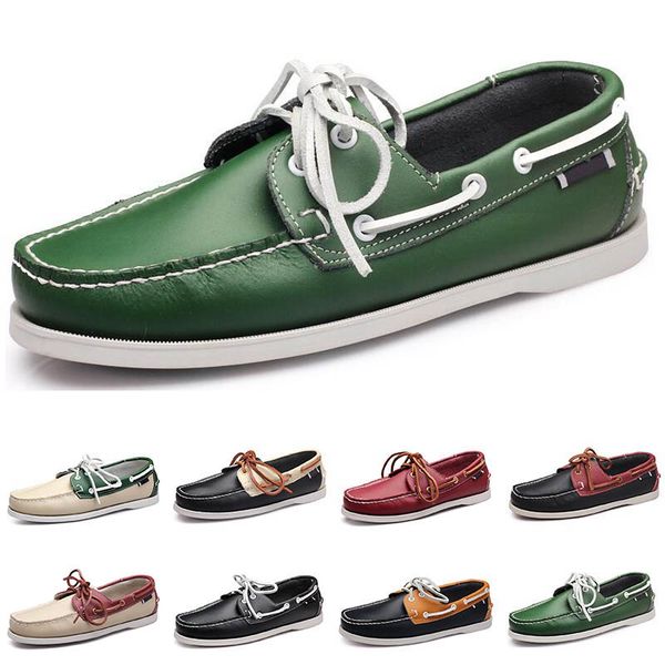 new large sailing shoes men's casual men's shoes leather shoes british driving single shoes men 007, Black
new large sailing shoes men's casual men's shoes leather shoes british driving single shoes men 007, Black