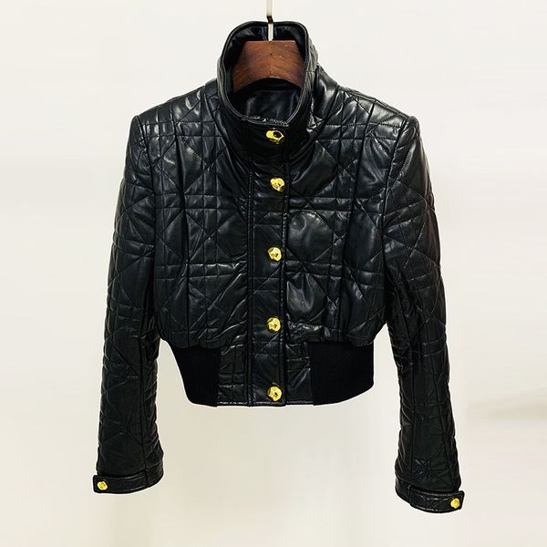 205 2023 runway coat women's jackets autumn brand same style coat lapel neck black pu long sleeve womens clothes fashion oulaidi, Black;brown
205 2023 runway coat women's jackets autumn brand same style coat lapel neck black pu long sleeve womens clothes fashion oulaidi, Black;brown