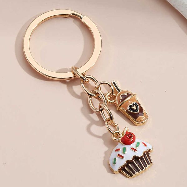 key rings cute food keychain sausage egg cake ice cream pearl milk tea key ring afternoon tea key chains for women gifts handmade jewelry r2, Slivery;golden
key rings cute food keychain sausage egg cake ice cream pearl milk tea key ring afternoon tea key chains for women gifts handmade jewelry r2, Slivery;golden